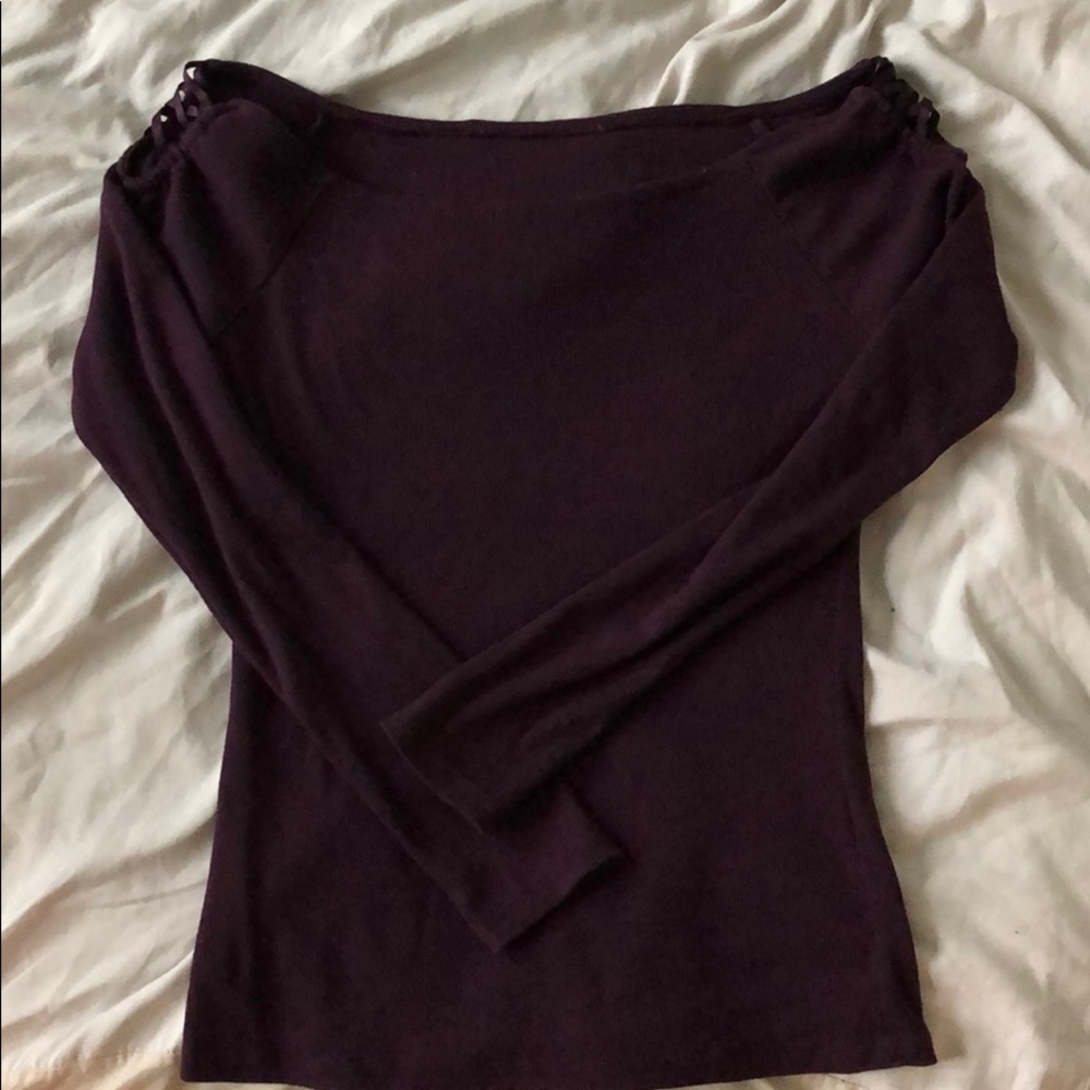 Purple sweater